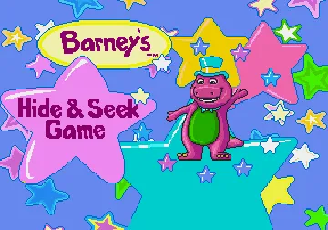 Barney's Hide & Seek Game (USA) screen shot title